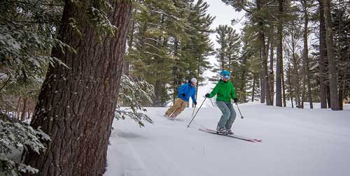 King Pine Snowy Skiers Purity Spring Resort Madison New Hampshire