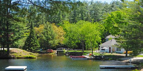 Summer Lake View Purity Spring Resort Madison New Hampshire