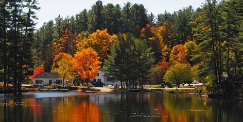 Fall View Purity Spring Resort Madison New Hampshire