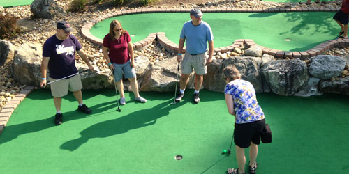 Mini Golf for All Ages 500x250 - Chuckster's Family Fun Park - Chichester, NH
