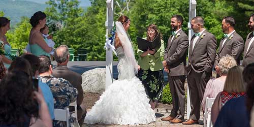 Wedding Ceremony - Stonehurst Manor - North Conway, NH