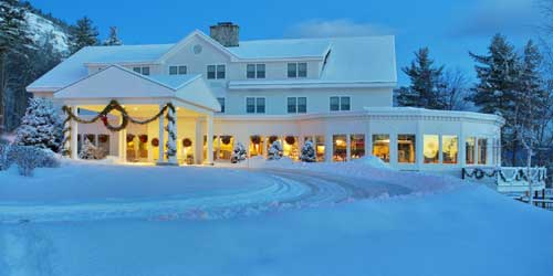 Exterior Winter View - White Mountain Hotel & Resort - North Conway, NH