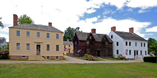 Strawbery Banke Museum on Hancock Street in Portsmouth