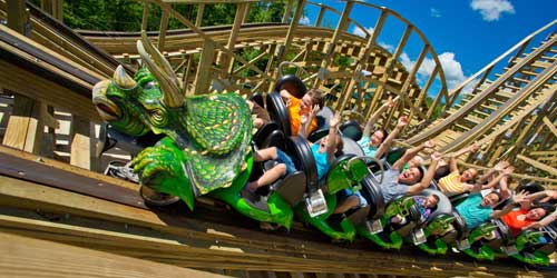 Story Land Roller Coaster Glen NH