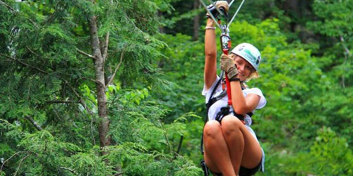 Zip Line - Morningside Flight Park - Charlestown, NH