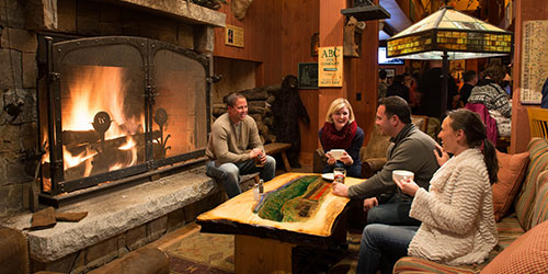 Fireplace Lounge at Loon Mountain Resort - Lincoln, NH
