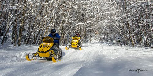 SNOWMOBILING IN New Hampshire