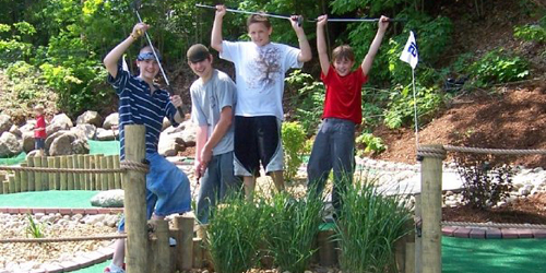 Kids on the Course - Chuckster's Family Fun Park - Alton Bay, NH