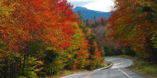 Fall Foliage in New Hampshire - Scenic Drive on the Kancamagus Highway