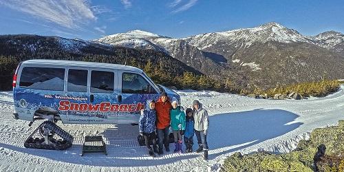 Snowcoach Family - Mt. Washington Auto Road - Gorham, NH