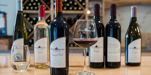 Sample Glass - Seven Birches Winery - Lincoln, NH