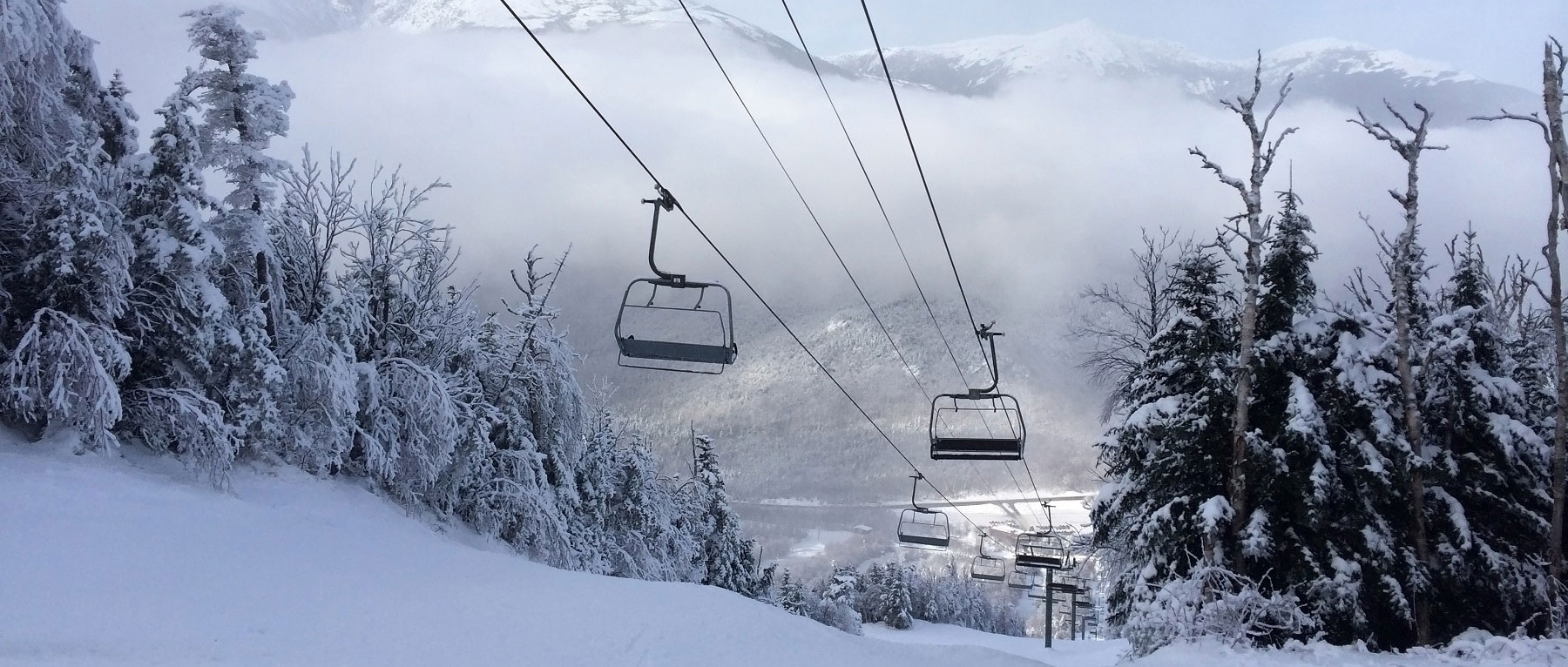 NH Snowbound Ski Lift - Photo Credit Shutterstock