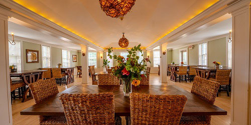 Dining Table Setting - Franconia Inn - Franconia, NH