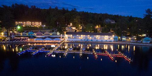 Evening Lights - Naswa Resort - Laconia, NH