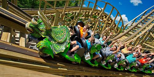 Roller Coaster at Story Land - Town of Bethlehem, NH