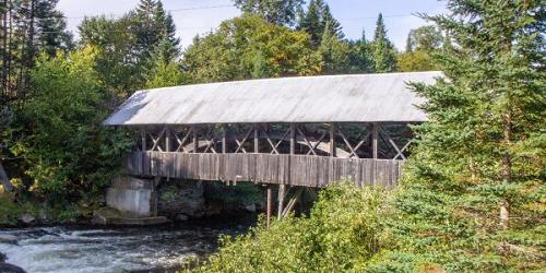 Pittsburg-Clarksville Covered Bridge - Pittsburg, NH