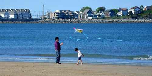 Kite Flying - Hampton Beach Village District - Hampton, NH