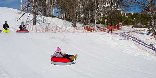 Snow Tubing at Bretton Woods Mountain Resort - Bretton Woods, NH