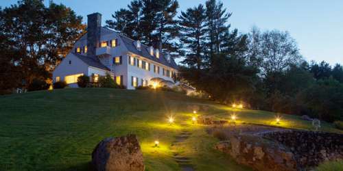 Evening in the Back Yard - Adair Country Inn - Bethlehem, NH