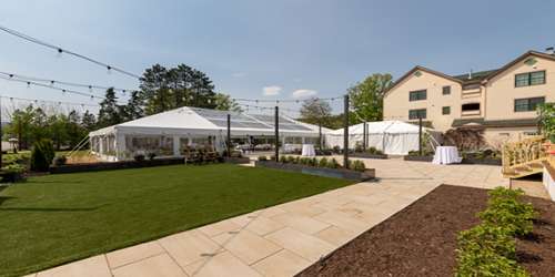 Wedding Reception Tent Side View - The Wentworth - Jackson Village, NH