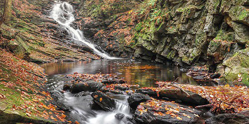 Wylde Brook Falls in Spofford, NH - Photo Credit © Thomas Schoeller Photography