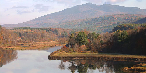 A Fall Lake in the Great North Woods, NH - Photo Credit Go North NH