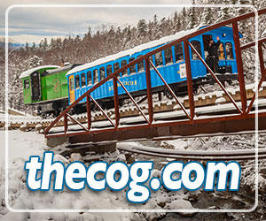 The Mt. Washington Cog Railway - Climbing the highest peak in New England this winter!