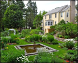 Tracy Library and Garden New London NH